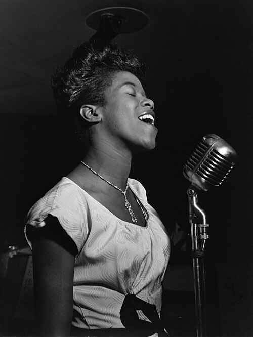Sarah Vaughan portrait 1946