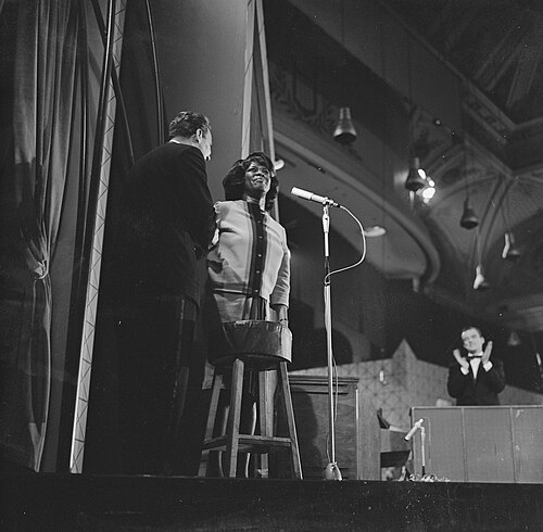 Sarah Vaughan portrait