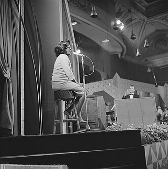 Sarah Vaughan portrait