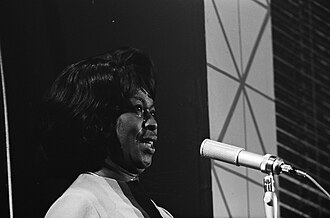Sarah Vaughan singing