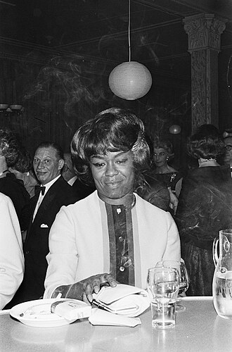 Sarah Vaughan singing