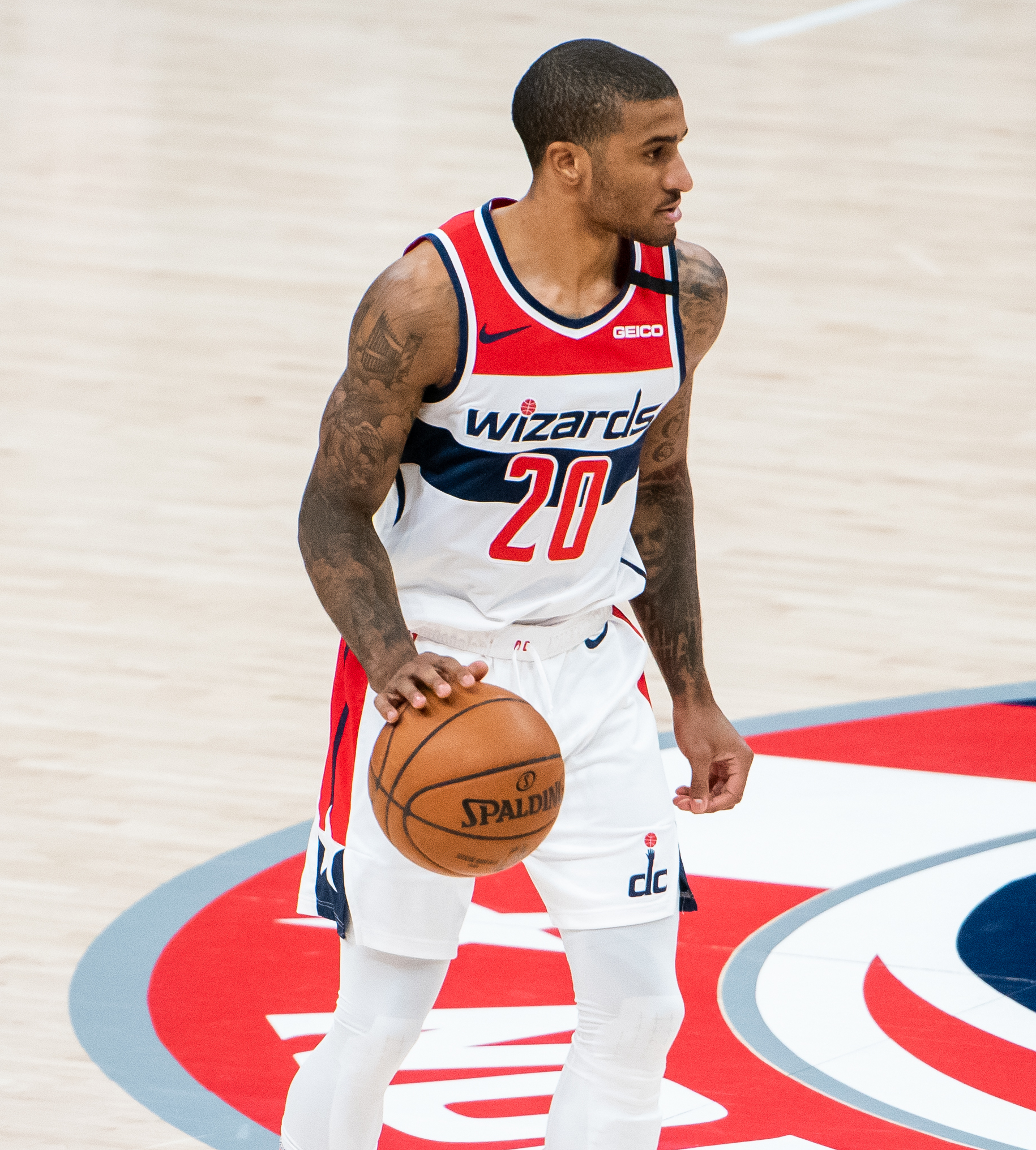 Gary Payton II with the Wizards