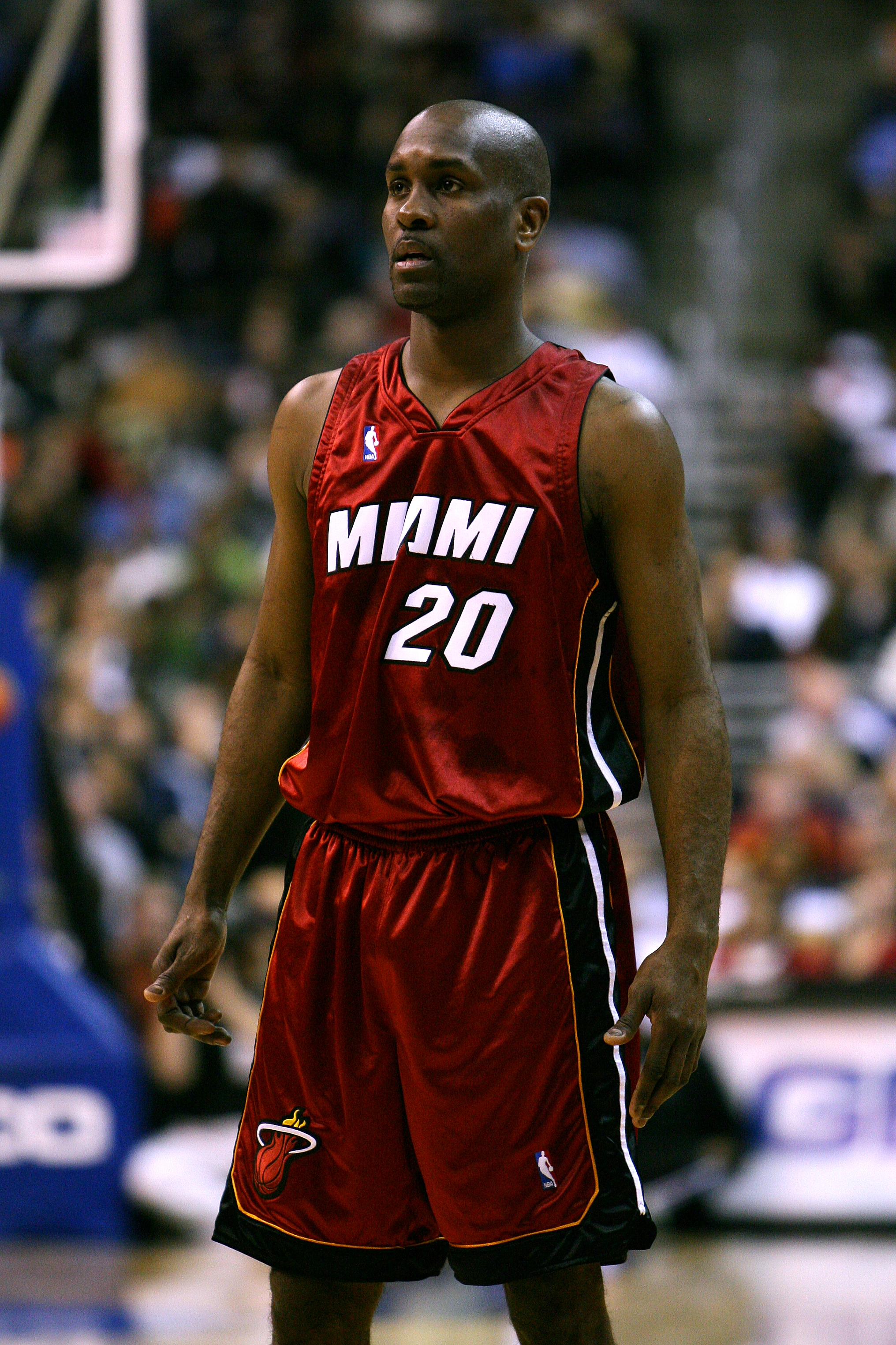 Gary Payton with the Miami Heat
